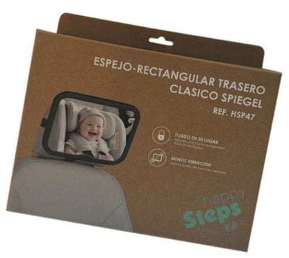 Espejo rectangular para la silla del coche a contramarcha
