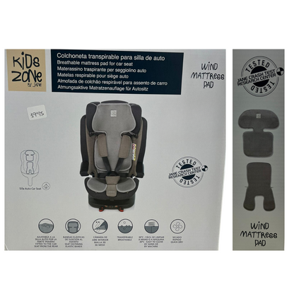 Colchoneta transpirable para silla de auto