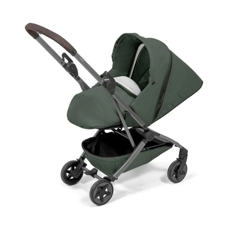 Joolz Aer2 Nest to Seat Forest Green reclinado