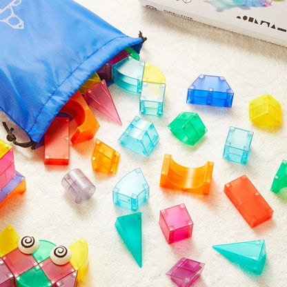Bloques magnéticos | Juego construcción 3D (20 piezas)