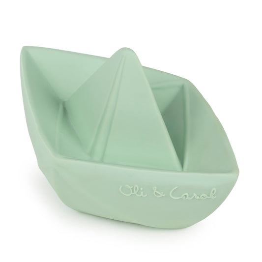 Barco origami menta