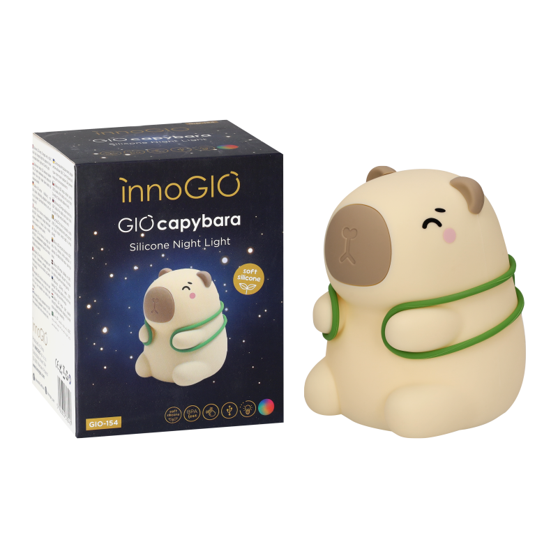 Luz de noche infantil capibara