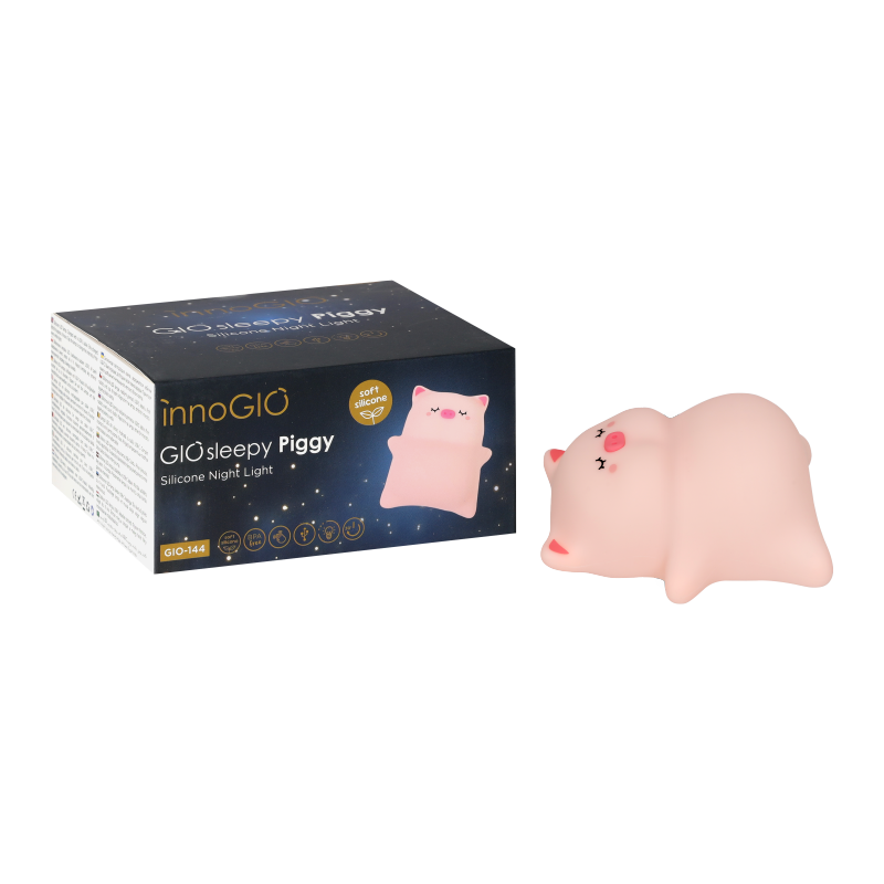 Luz nocturna Piggy con embalaje