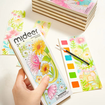 Colorear con acuarelas | Flores