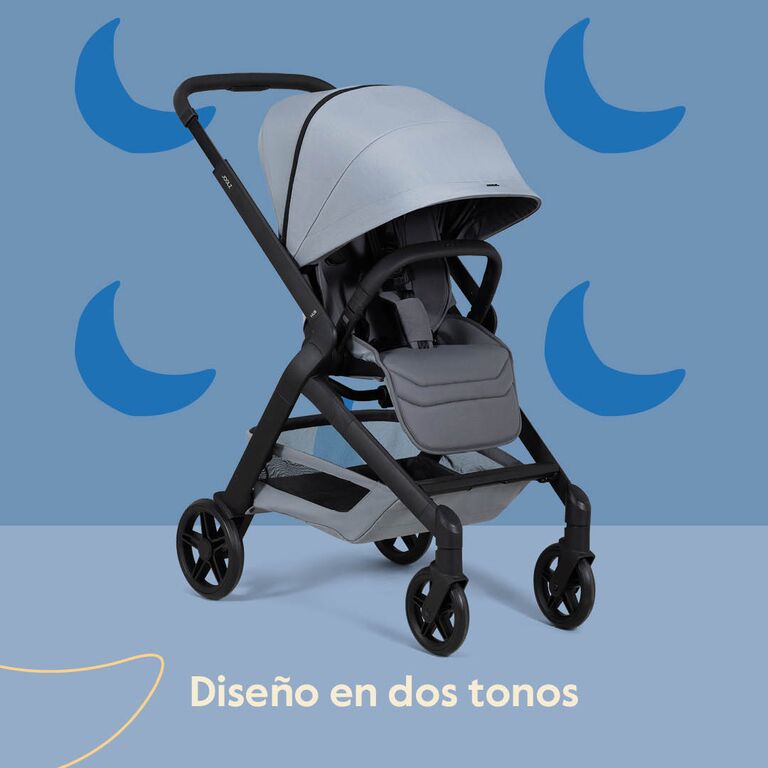 Carrito Joolz Hub2 Lunar Grey compacto y urbano