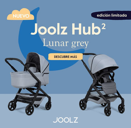 Campaña Joolz Hub2 color Lunar Grey cochecito compacto
