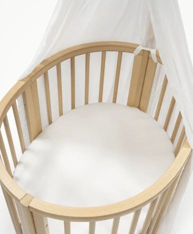 Stokke® Sleepi™ Mini Cuna Sábana bajera blanca