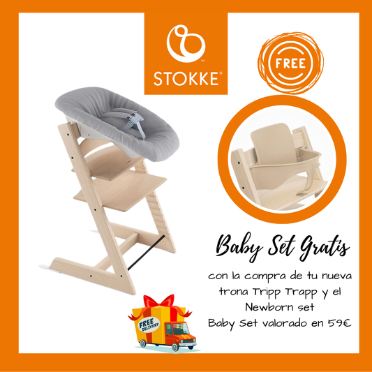 PROMO | Stokke Tripp Trapp con Newborn Set & Baby Set GRATIS