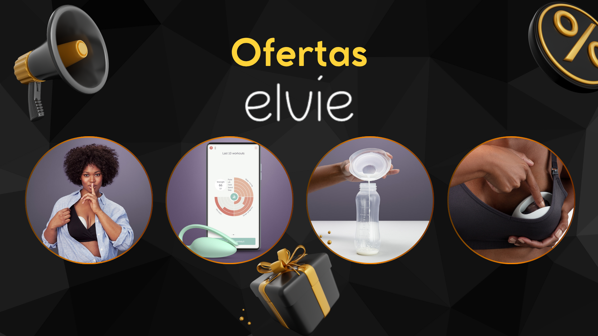 Oferta Black Friday Elvie productos para lactancia y cuidado materno