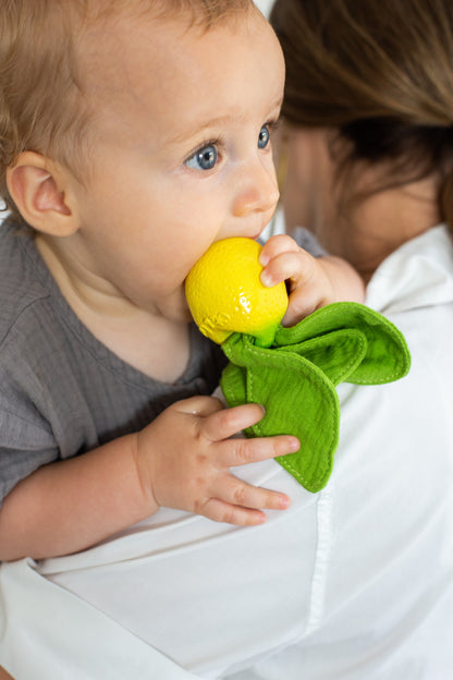 Mini Doudou-Mordedor Bebé Lemon