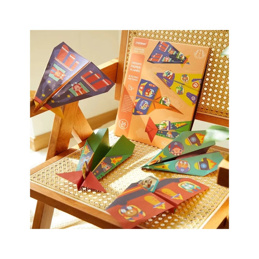 Aviones de papel Origami