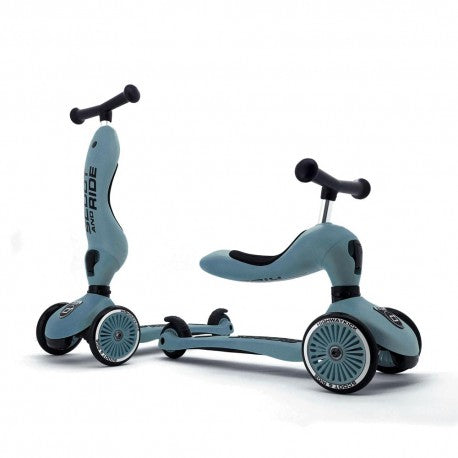 Patinete 2 en 1 HIGHWAYKICK ONE | Azul acero