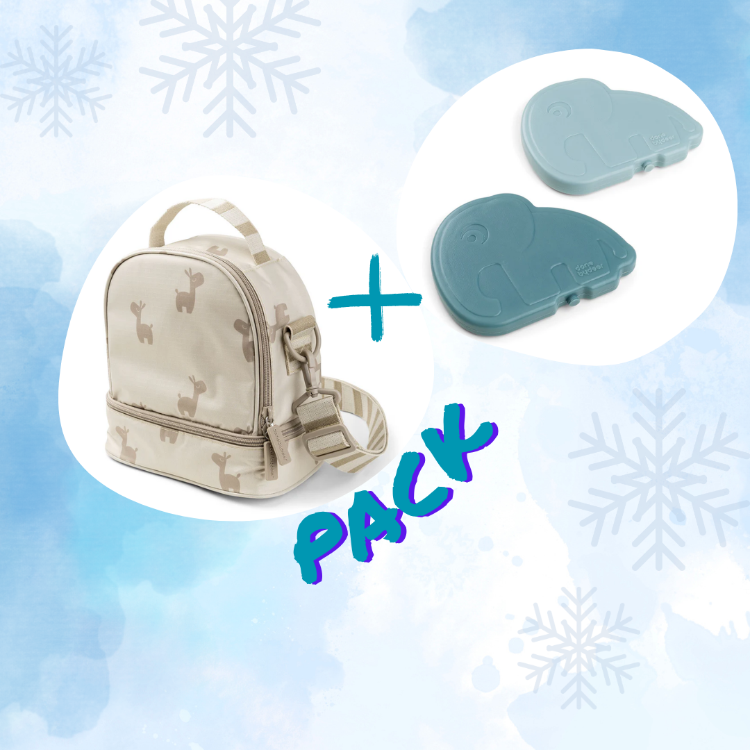 PACK Mochila térmica con enfriadores | Arena-Azul