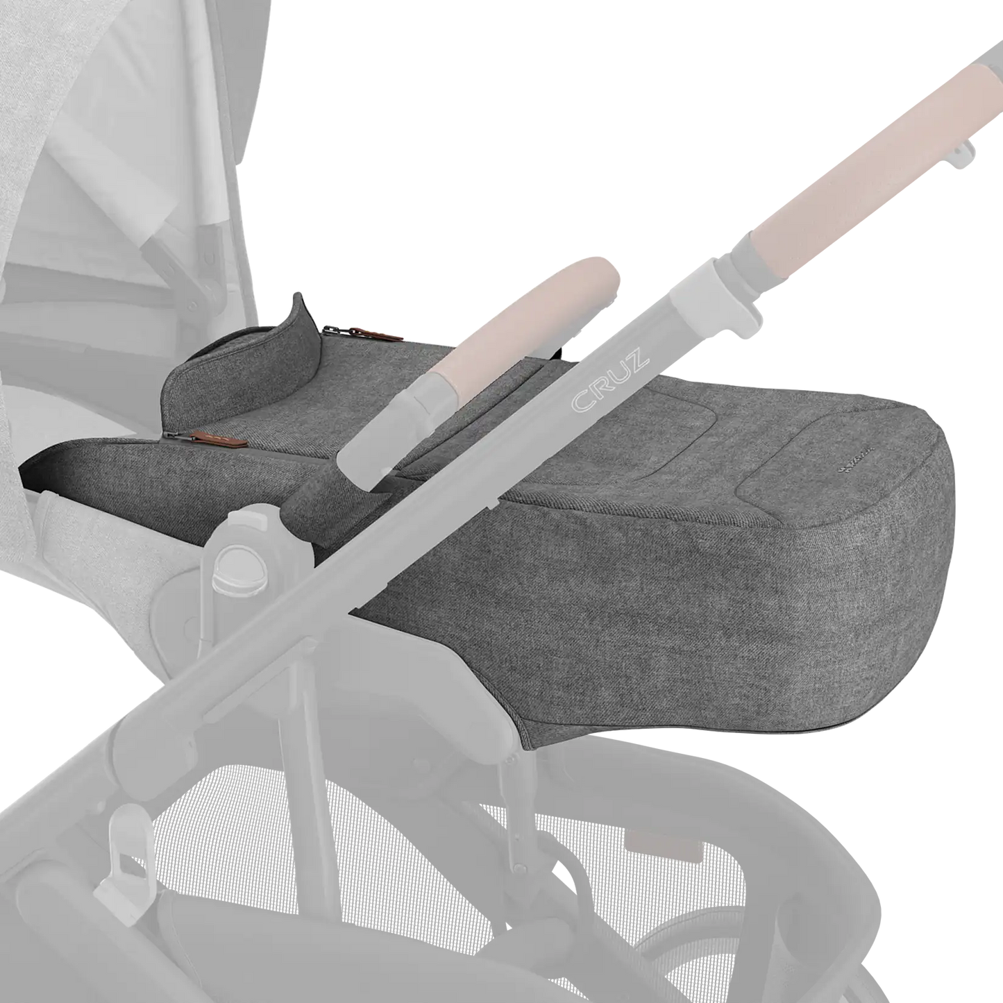 Pack recién nacido UPPAbaby CRUZ V3 color Greyson con capazo y silla