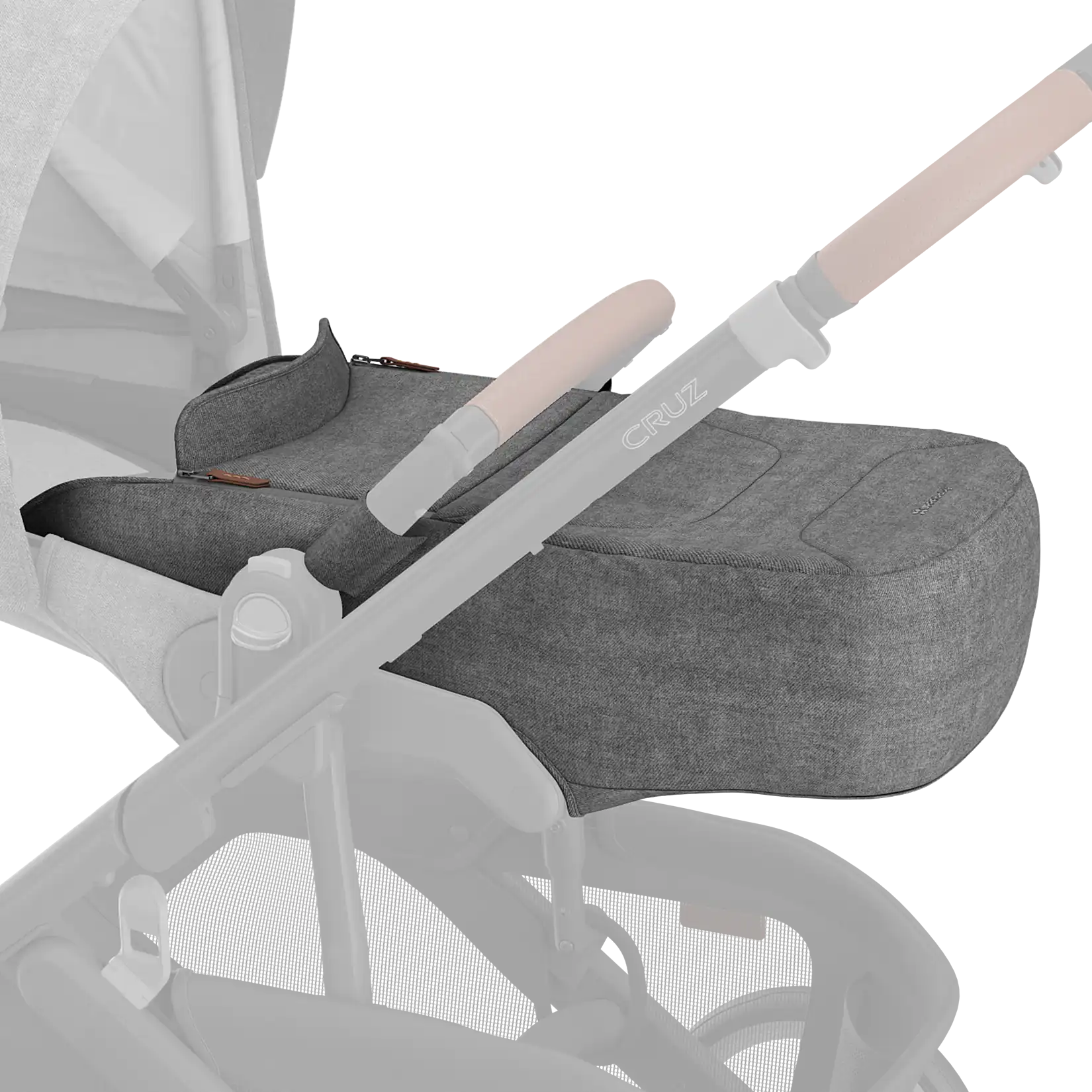 Pack recién nacido UPPAbaby CRUZ V3 color Greyson con capazo y silla