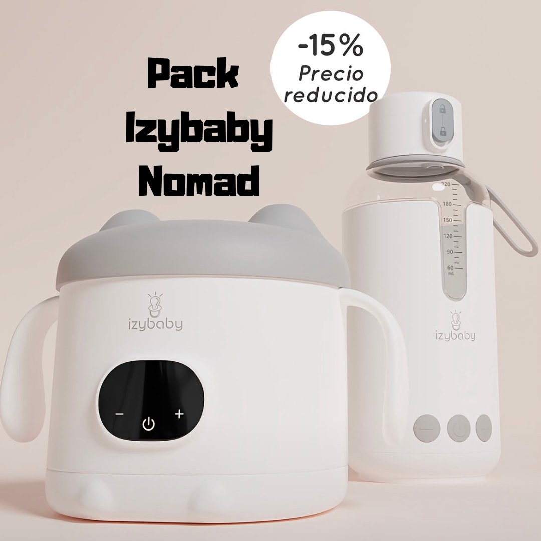 PACK Izyaby Nomad | Calienta sólidos y calienta biberones portátil