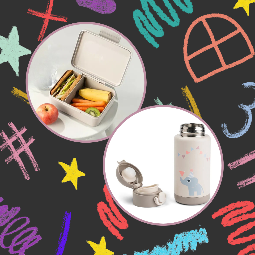 PACK Fiambrera y Botella térmica | Arena