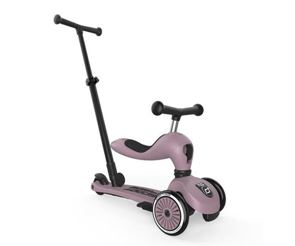 Patinete 3 en 1 HIGHWAYKICK 1 Push and Go | Rosa Wildberry