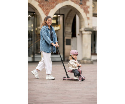 Patinete 3 en 1 HIGHWAYKICK 1 Push and Go | Rosa Wildberry