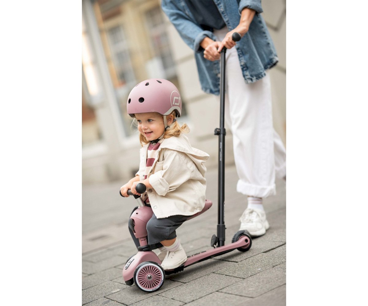 Patinete 3 en 1 HIGHWAYKICK 1 Push and Go | Rosa Wildberry