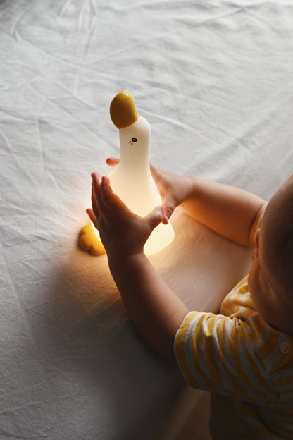 Luz nocturna pato para niños