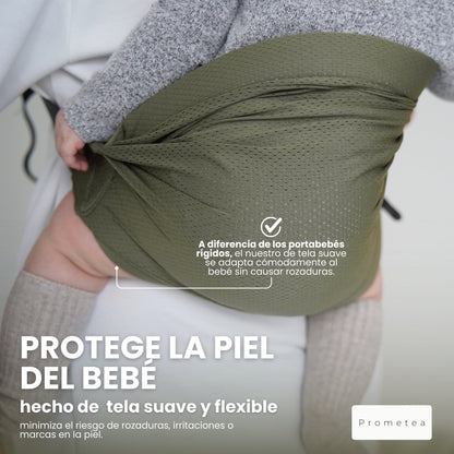 Porteo ergonómico bandolera