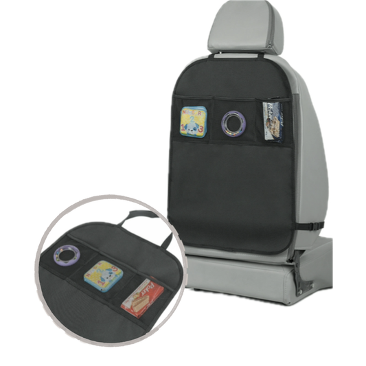 Protector asiento delantero del coche para las patadas de los niños durante el viaje