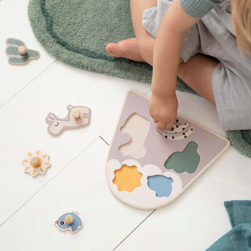 Puzzle de madera para bebés