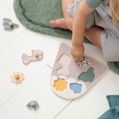 Puzzle de madera para bebés