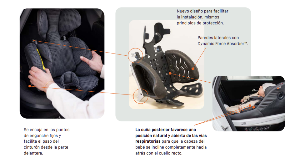 Sistema BeSafe Beyond B | Base + Silla Beyond B RF
