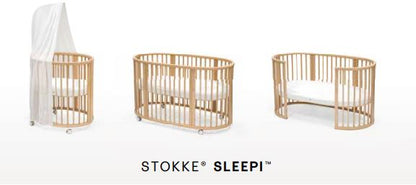 PACK COMPLETO Stokke Sleepi | Cuna desde recién nacido a los 5 años