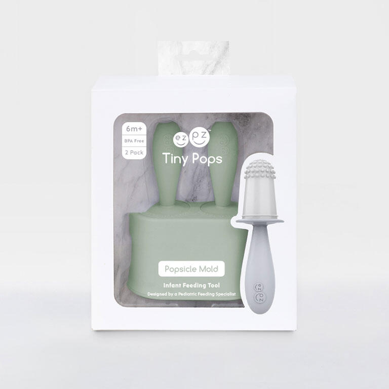 Moldes para helados bebe Tiny Pops Verde