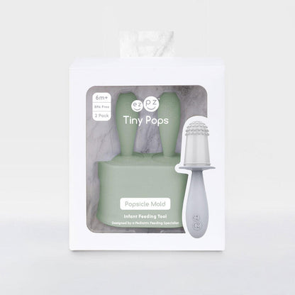 Moldes para helados bebe Tiny Pops Verde