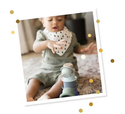 Bandana Tiny Twinkle Kafle (Pack 3) | Rosa