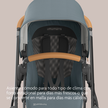 UPPAbaby VISTA V3 | Cochecito Doble TWIN completo