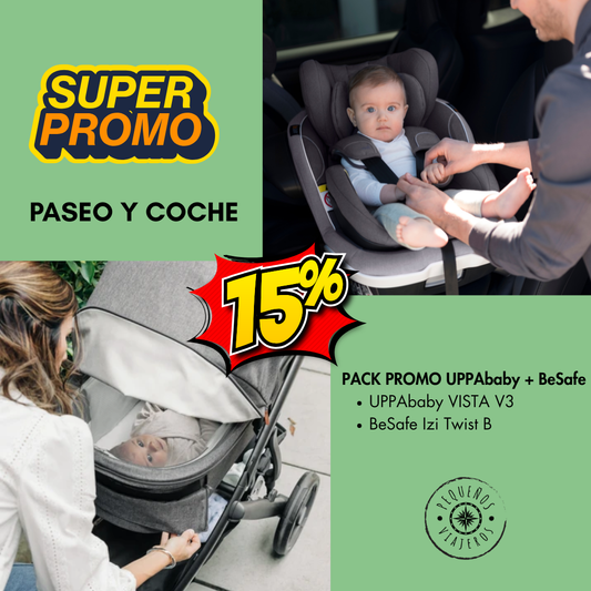 PROMO UPPAbaby VISTA V3 + BeSafe Izi Twist B