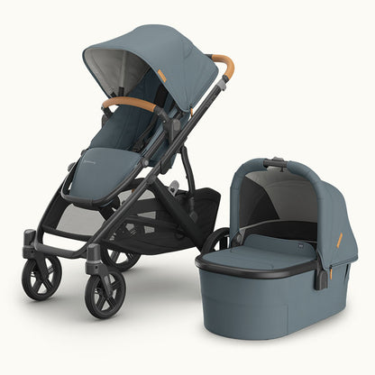 UPPAbaby VISTA V3 | Cochecito Doble TWIN completo