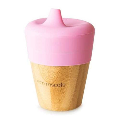 Vaso Bambú y Silicona 190ml | Varios colores
