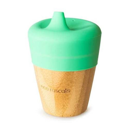 Vaso Bambú y Silicona 190ml | Varios colores