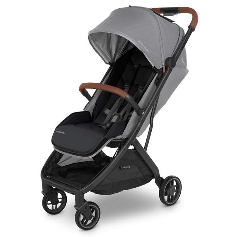 Apoyabrazos UPPAbaby MINU V3 modelo Greyson, soporte cómodo y seguro.