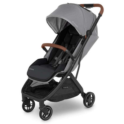 Apoyabrazos UPPAbaby MINU V3 modelo Greyson, soporte cómodo y seguro.