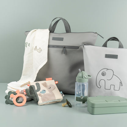 Botella con pajita | Verde Croco