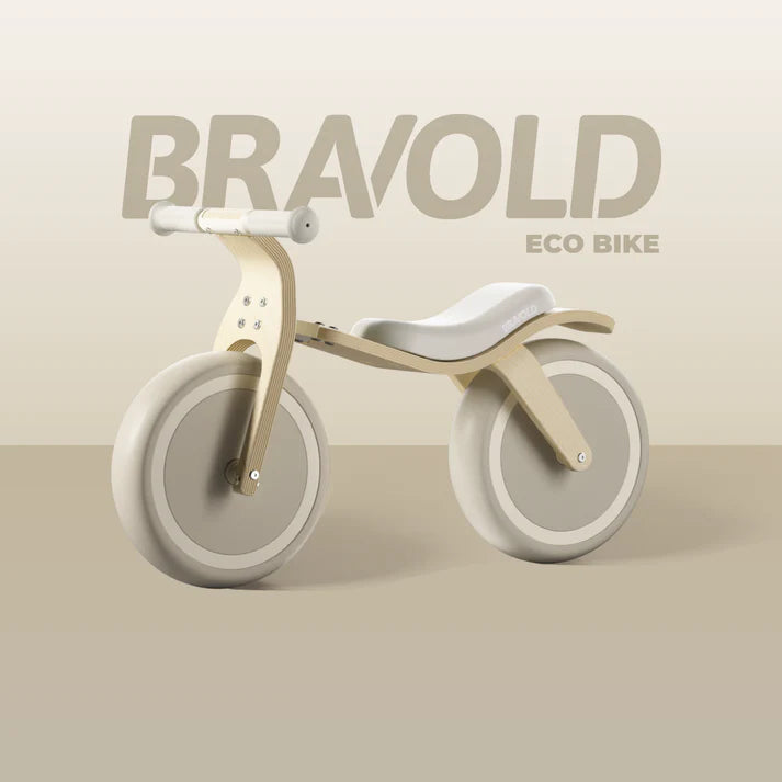Bicicleta de equilibrio de madera | EcoBike Blanco