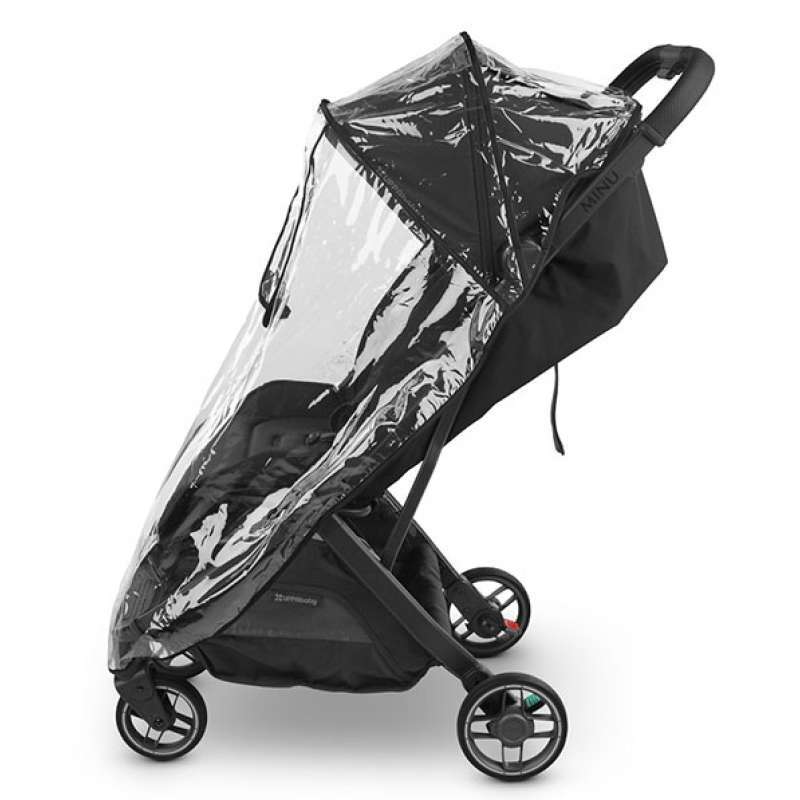 Burbuja de lluvia UPPAbaby MINU V3, protección contra viento y lluvia para cochecito.