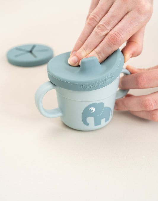 Taza y recipiente para pisco | Elphee Blue