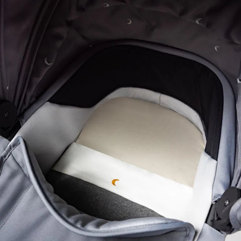 Capazo Joolz Hub2 Lunar Grey completo para cochecito