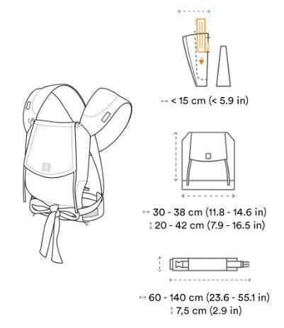 Mochila ergonómica Stokke® Limas™