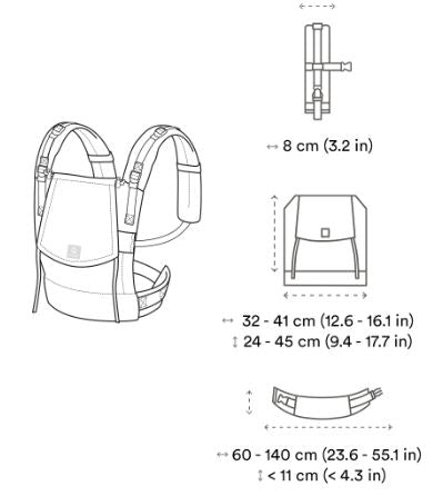 Mochila ergonómica Stokke® Limas™ Flex