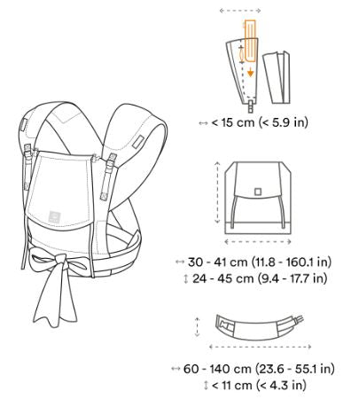 Mochila ergonómica Stokke® Limas™ Plus