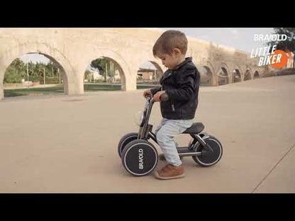 Bravold Little Biker triciclo infantil | Marrón Matte